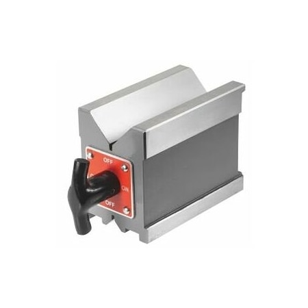 Holex Single Magnetic V-Block, LengthxWidth: 120X70mm 447135 120X70